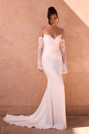 Malva dress elölnézet